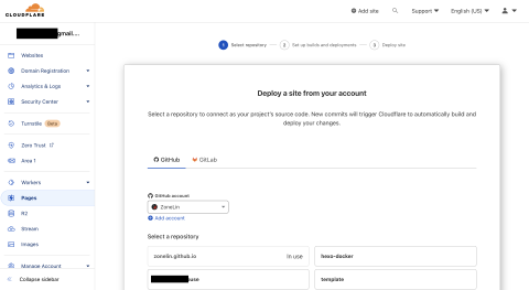 Cloudflare Page 架站教學
